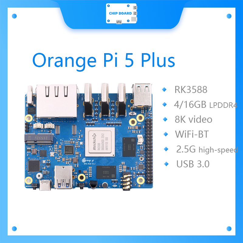 Orange Pi 5 Plus 32Gb - Orange Pi 5 Plus シングルボードコンピュータ RK3588