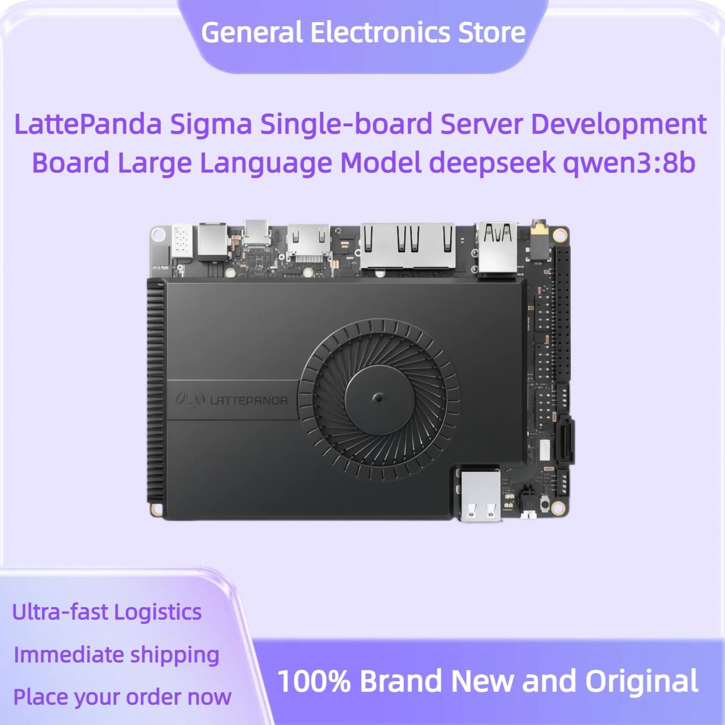 Lattepanda Sigma 32Gb - LattePanda Sigma シングルボードサーバー開発ボード 大規模言語モデル deepseek qwen3:8b