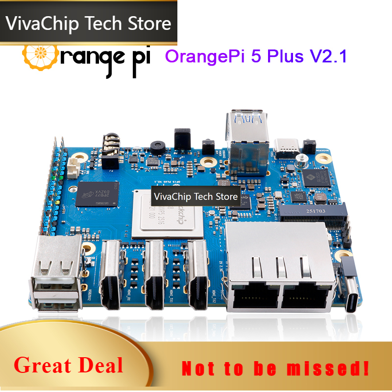 Rk3588 Mini Pc Board - VivaCTOrange Pi 5 PlusミニPC開発ボード 16GB RAM