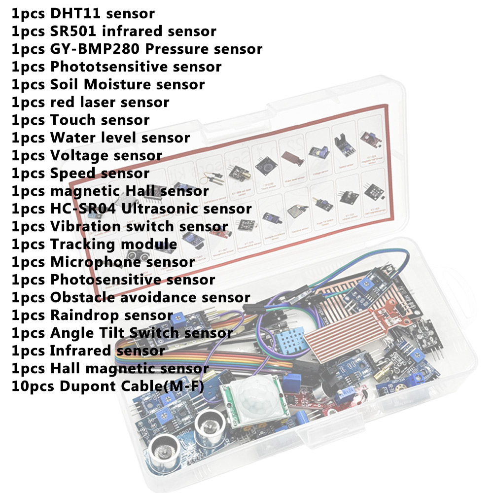 22 in 1 センサーモジュールスターター学習キット R3 - Lattepanda Sigma 32Gb のレビューと価格