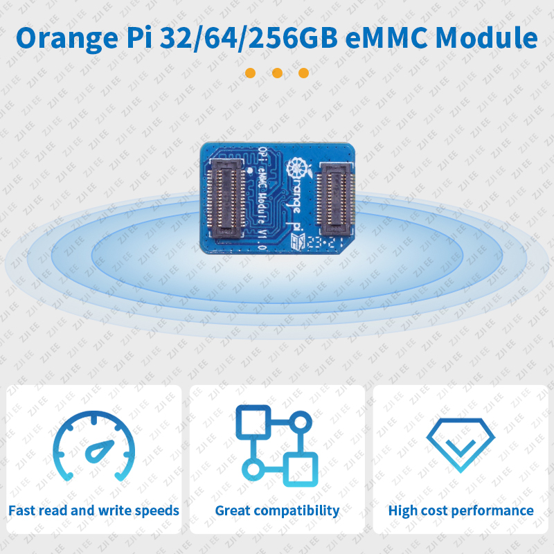 Orange Pi EMMCモジュール 32GB 64GB  - Orange Pi 5 Plus 32Gb のレビューと価格