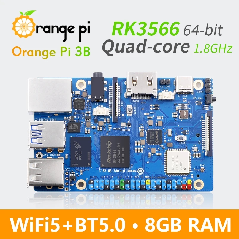 Orange Pi 3B 8GB/4GB/2GB RAM R - Radxa Rock 5B 16Gb のレビューと価格