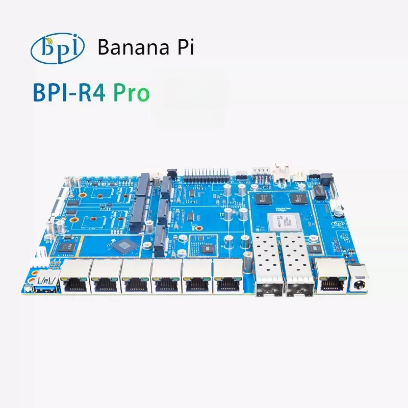 Banana Pi BPI-R4 Pro-4E オープンソー - Bananapi Bpi R4 Wifi 7 のレビューと価格