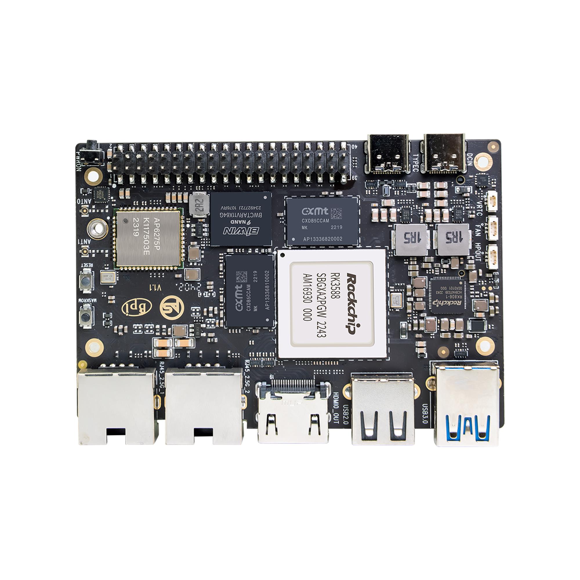 Banana Pi BPI-M7 RockChip RK35 - Banana Pi Bpi M7 Rk3588 のレビューと価格
