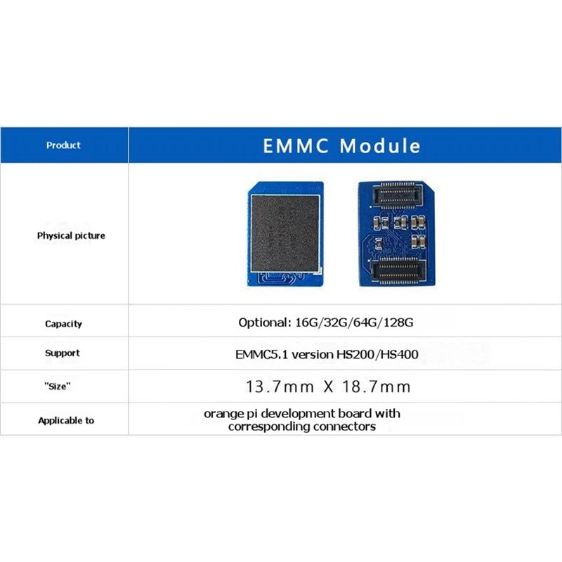 A13E-EMMC 32GBモジュール オレンジパイ5 Pl - Orange Pi 5 Plus 32Gb のレビューと価格