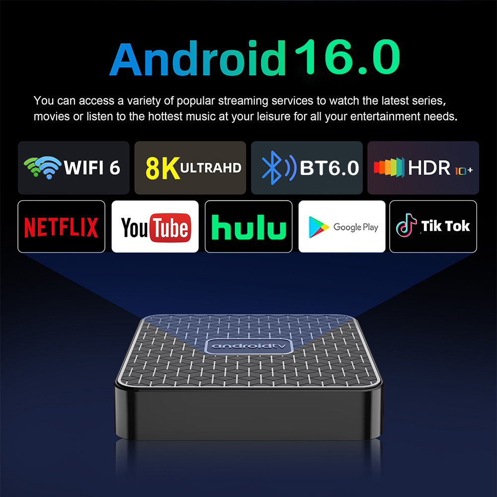 スマートホームシアター T8S 8K Android 16  - Radxa Rock 5B 16Gb のレビューと価格