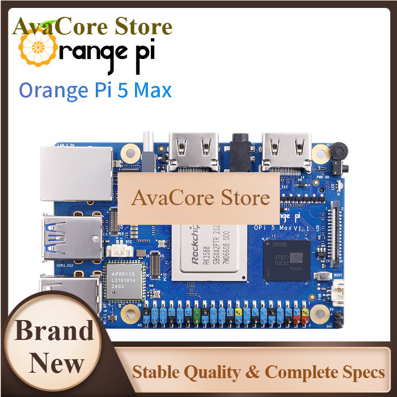 AvaCoreOrange Pi 5 Max 16GB V1 - Rk3588 Mini Pc Board のレビューと価格
