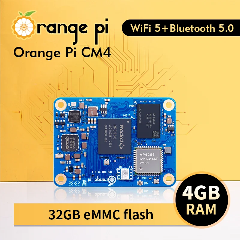 Orange Pi CM4 4GB RAM 32GB EMM - Compute Module 4 32Gb Wifi のレビューと価格