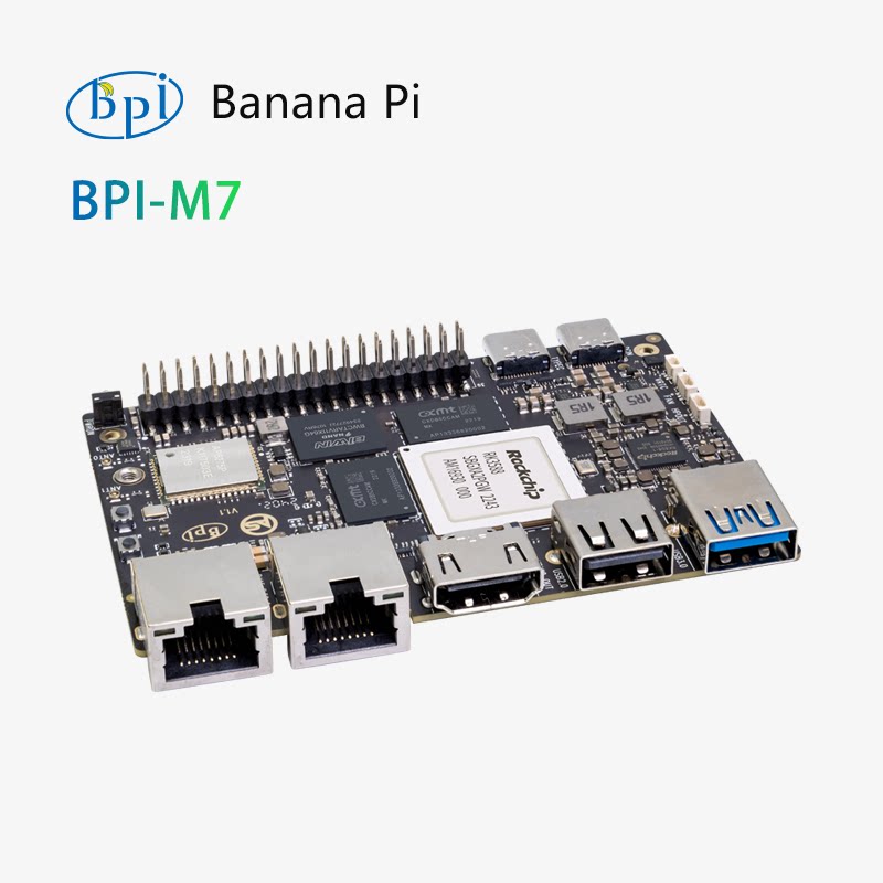 Rockchip RK3588チップソリューション搭載のBa - Banana Pi Bpi M7 Rk3588 のレビューと価格